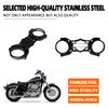 For Harley Sportster XL Iron 883 1200 Accessories Front Fork Balance Shock Bracket Absorber Brace Suspension Steering Holder