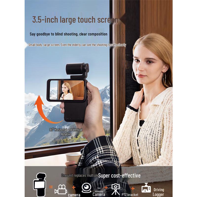 ORDRO M3 5K Handheld Gimbal Action Camera (CN version)
