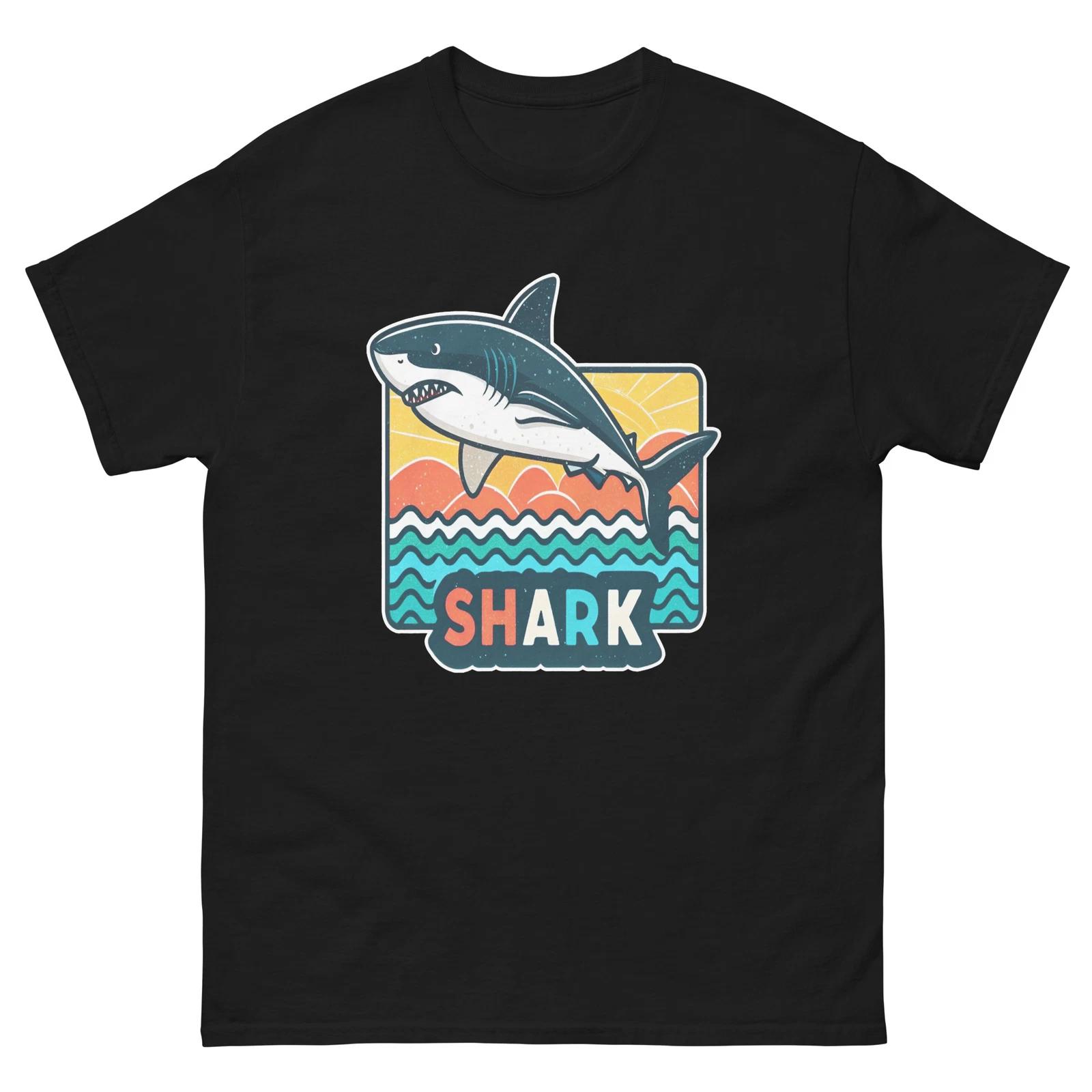 Sharks Ocean Beach Water Marine T-Shirt 3XL