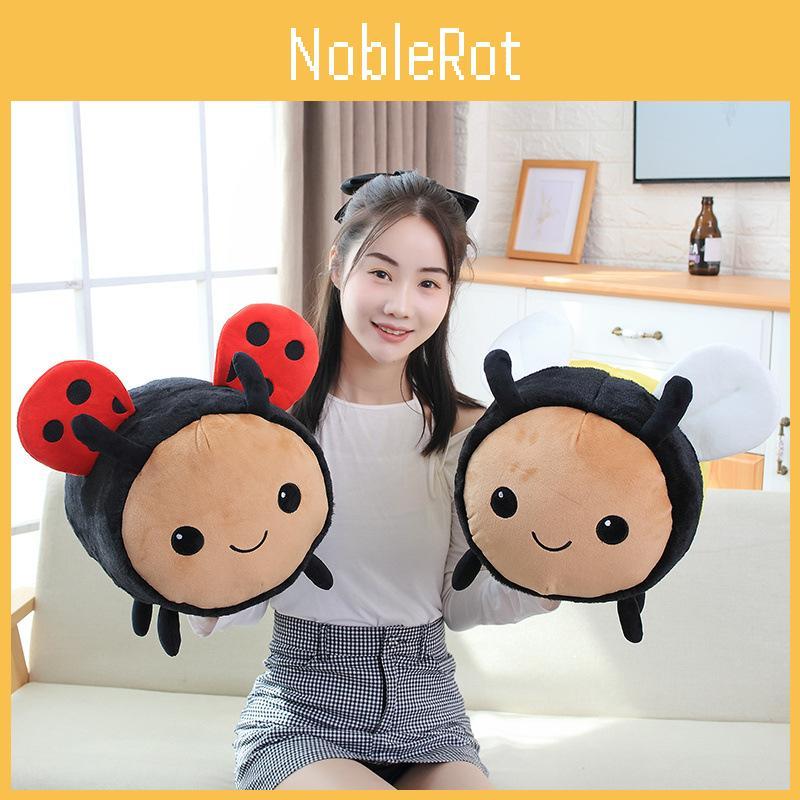 Bee Insect Ladybird Plush Toy Stuffed Doll Home Bedroom Decoration Kids Gift