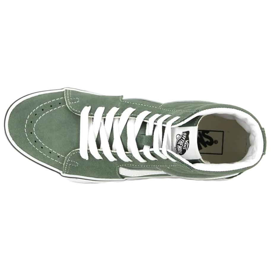 Vans Sk8 Comfortable Versatile Durable Lightweight High-Top Canvas Shoes Unisex Sneakers Green VN000CTB4U7