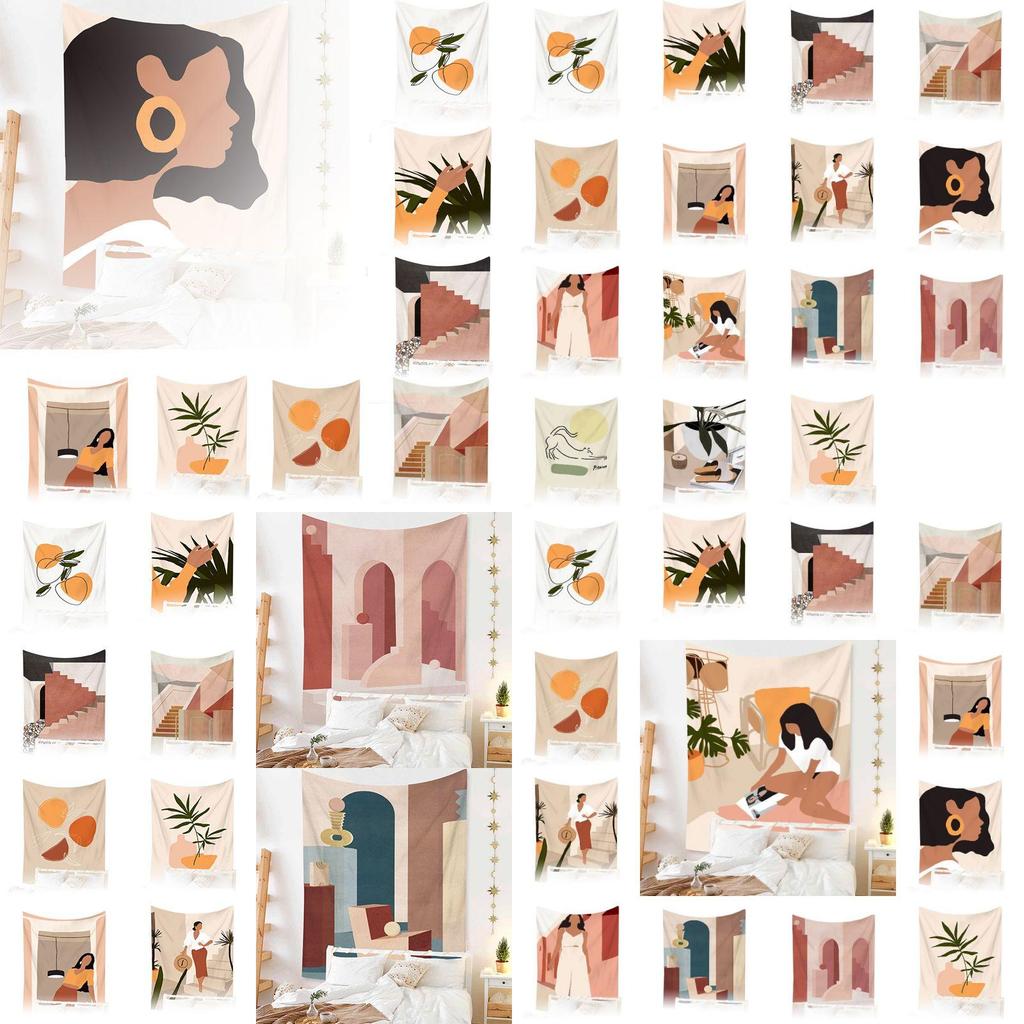 Insimple Skin-friendly Tapestry Hanging Cloth For Room Decoration