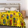 Cute Truck Construction Blanket Super Soft Flannel Throw Blankets Tractor Cars Blankets Bedding for Boys Girls Birthday Gifts