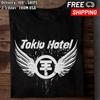 קולקציית חולצות טי חדשה ונדירה של הלוגו של Tokio Hotel, לזמרים, יוניסקס, כל המידות