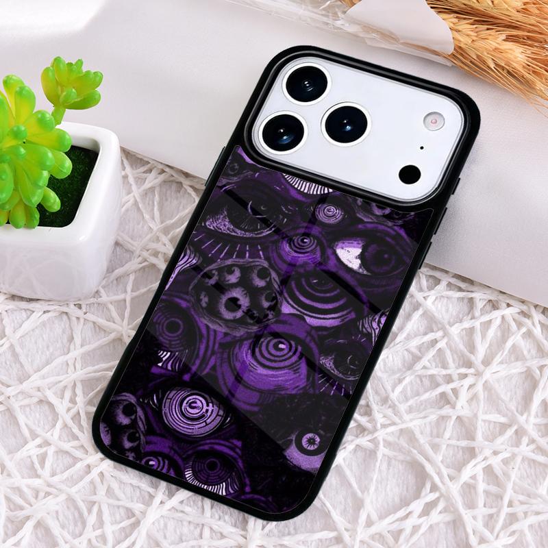 Scary Face Eyes Shockproof Phone Case for iPhone 17 Air 16e 15 11 12 14 13 Pro Max Cover Coque