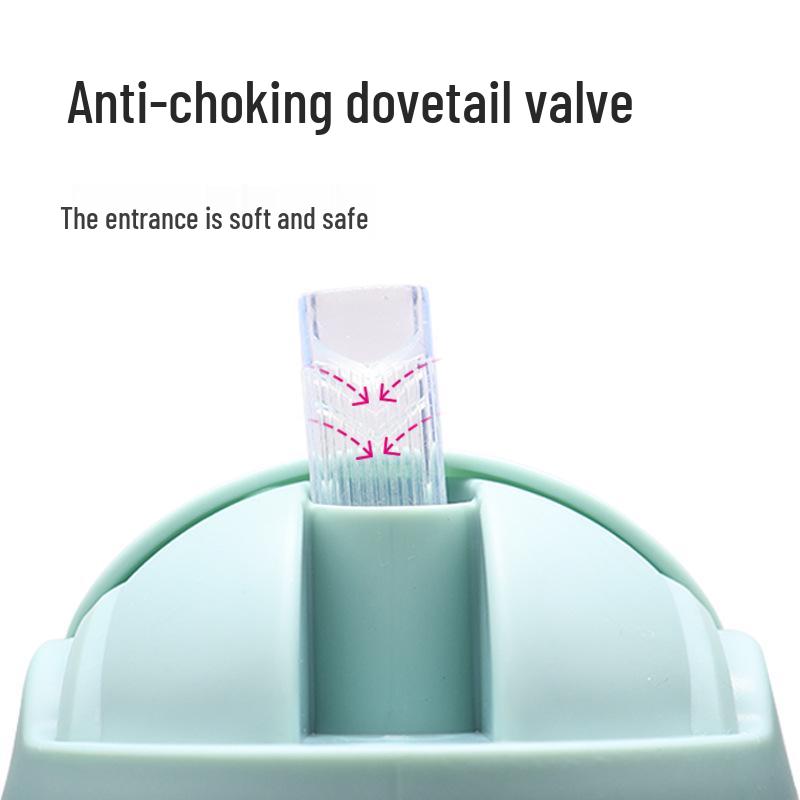 Neugeborenen Babyflasche Schnabeltasse - Tritan Strohbecher, Tropf- und auslaufsicher, Ideal für Säuglinge und Kinder