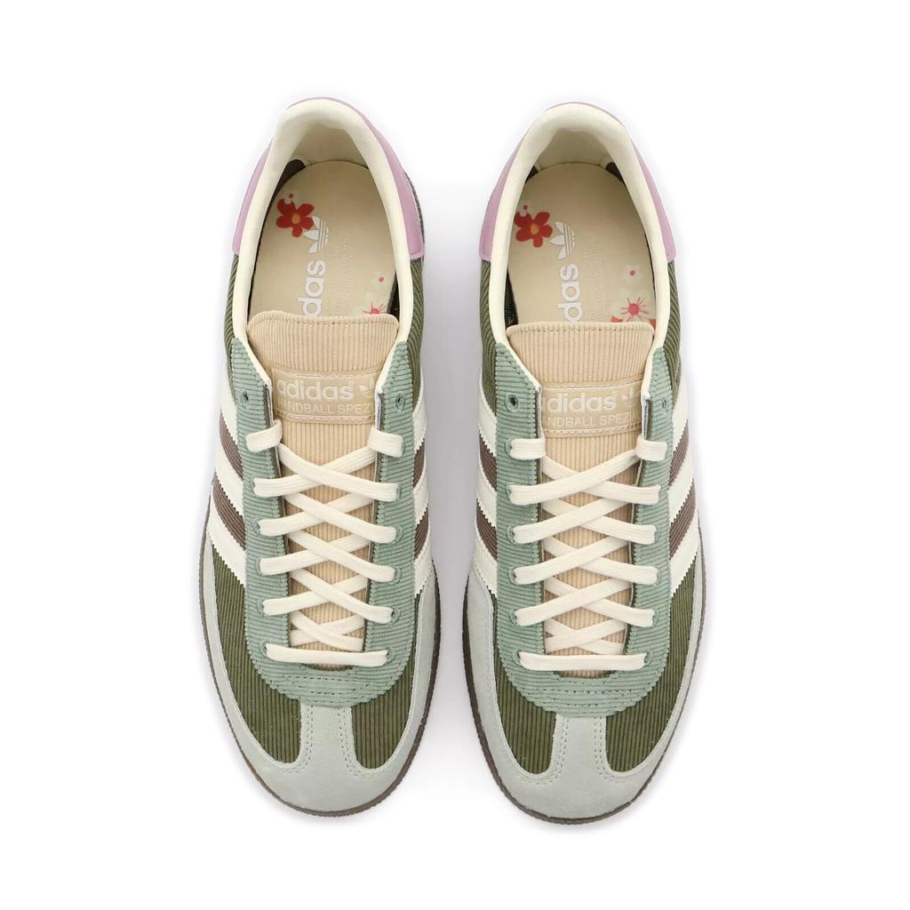 IH4891 Adidas Originals Handball Spezial Silver Green Cream White (Men 's)