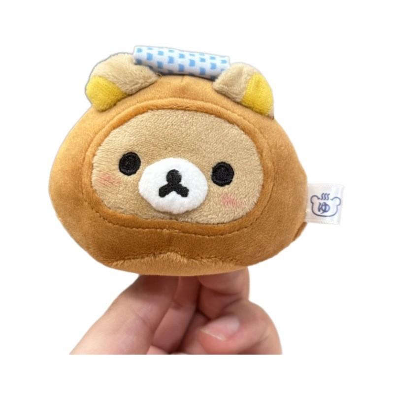 

Rilakkuma Mochi Ball Plush Keychain With Soft Pp Cotton For Backpack Decor Bun