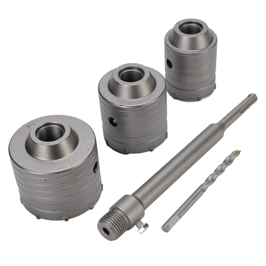 Beton Lochsägen Set 55 65 75mm Durchmesser 50mm Tiefe Lochsägen Set für Hohlziegel Zementwände