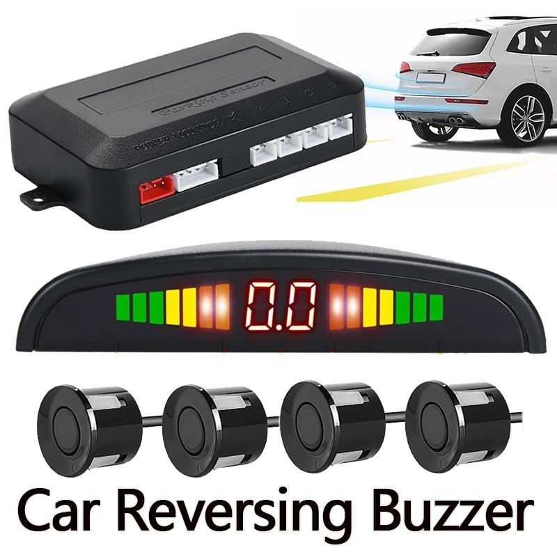 Buy Car Buzzer Reversing Radar LED Detection Cars Parking Sensor System