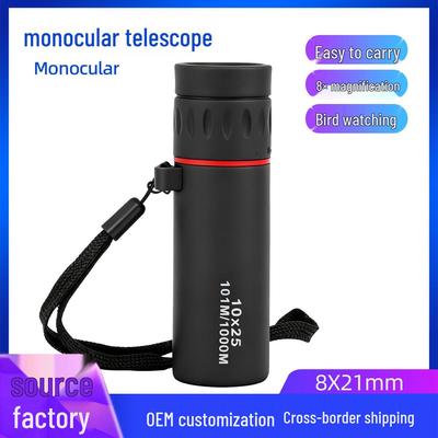8x21 Mini HD Monokular-Teleskop mit Nachtsicht für mobile Fotografie und Outdoor