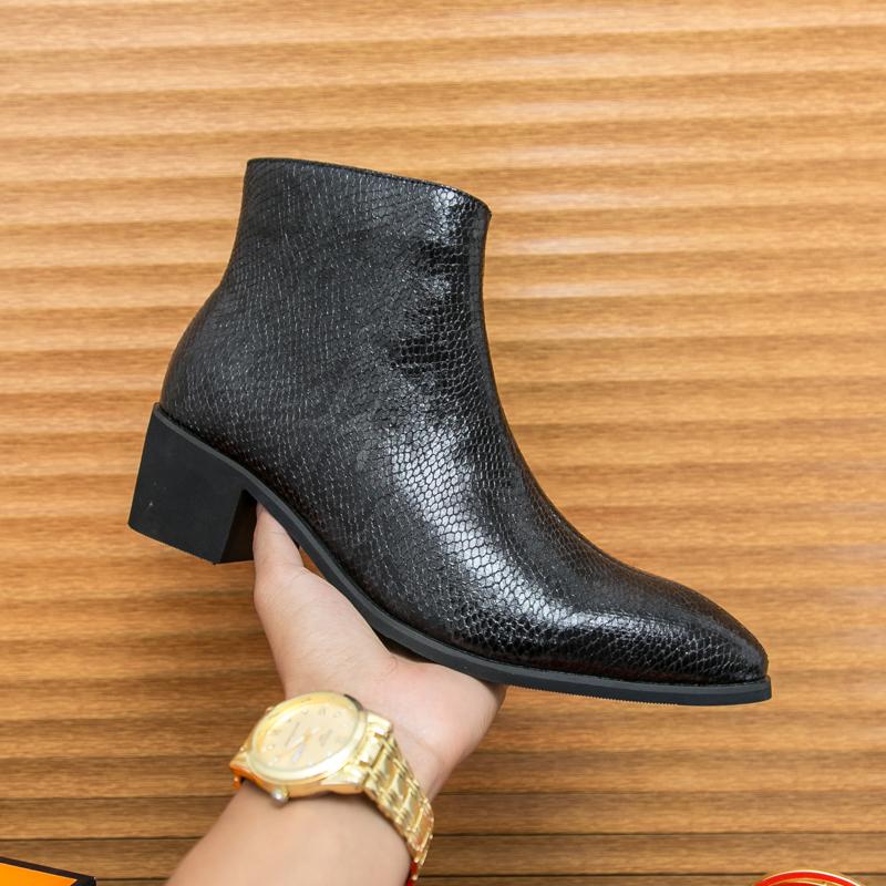 Fashion Men's Loafers Luxury Brand Leather Dress Shoes Breathable Slip-On Solid Formal Casual Shoes Handmade Designer Men Shoes Mocassin