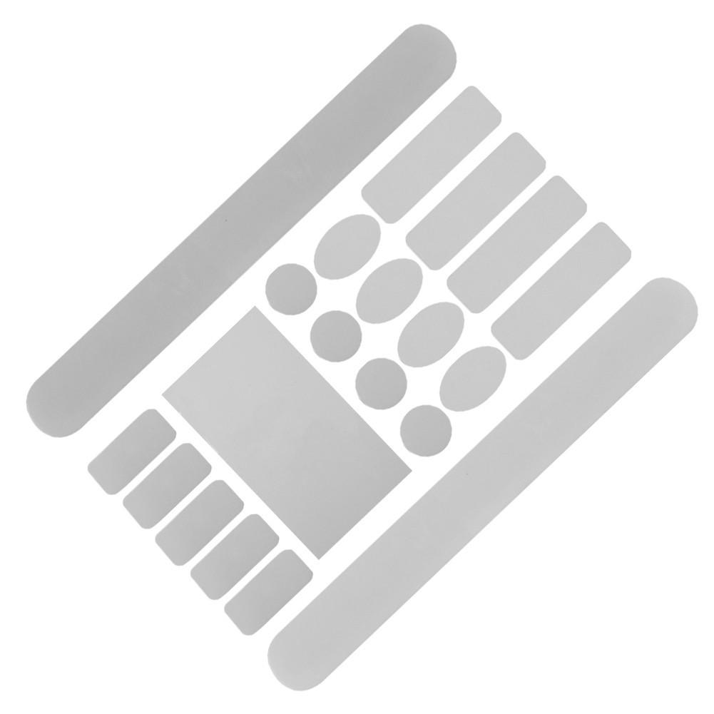 1 Satz Wasserdichter Fahrradaufkleber Kohlefaser Schutzfolie Für Mountainbike