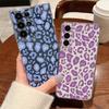 Leopard Print Pattern Phone Case For Samsung Galaxy S26 S25 S24 S23 Ultra S22 Plus S24 S21 FE S25 Edge Clear Silicone Soft Cover