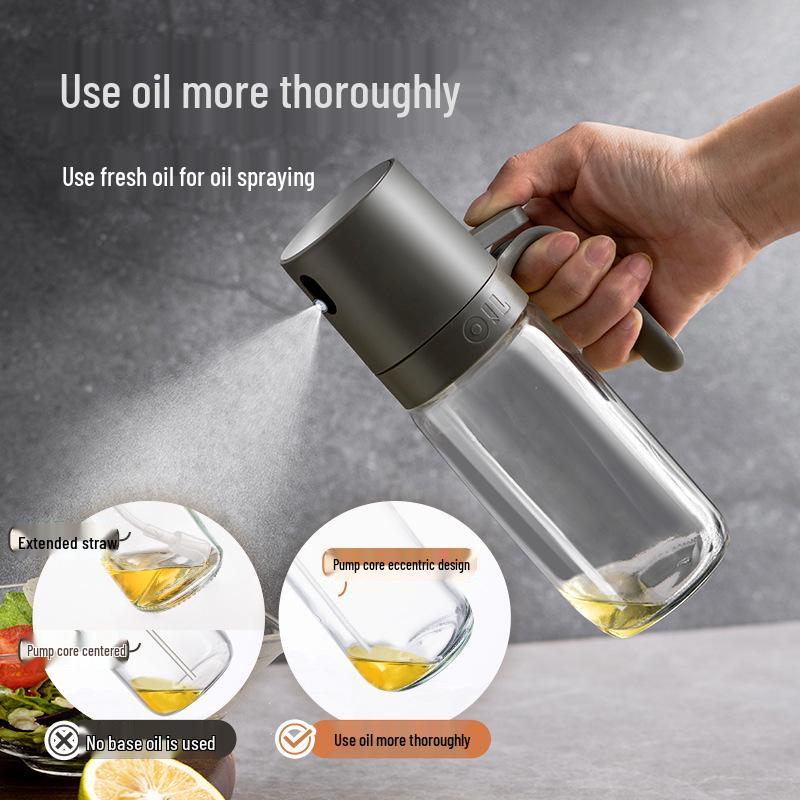 Stainless Steel Leak-Proof Oil Sprayer for Air Fryer and Kitchen Use