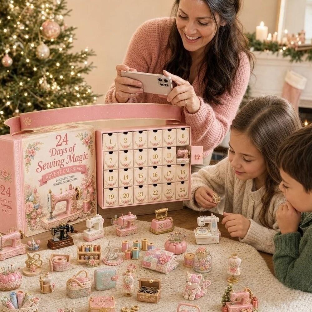 Ornaments 24 Days Advent Calendar Decorations Christmas Gifts Christmas Advent Calendar Gift