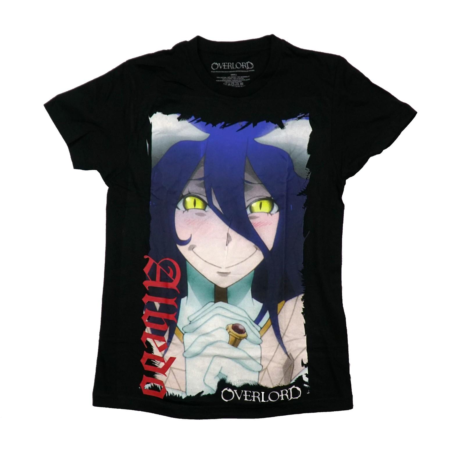 Overlord New Adult T-Shirt - Smiling Image of Overlord Albedo L