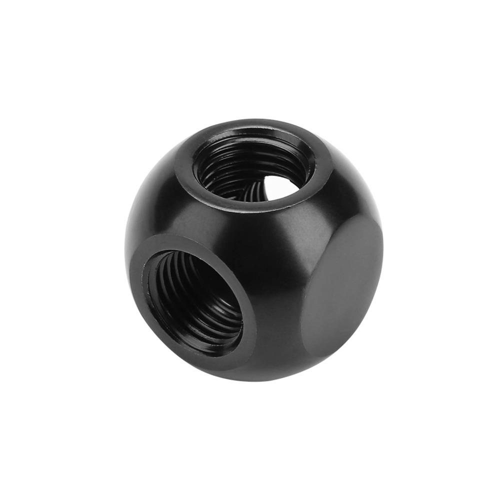 G1/4 Threaded Water Cooling Fitting 3 Way 3 Way Brass Adapter  Computer Water Cooling