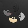 NH35 NH36 Wavy Pattern Automatic Hammer Rotor Metal Patch for 4R35 4R36 NH35 NH36 7S Movement SKX007 Watch Repair Guard Parts
