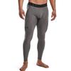 Under Armour Logo Waistband Sports Leggings Men Leggings Gray 1366075-020