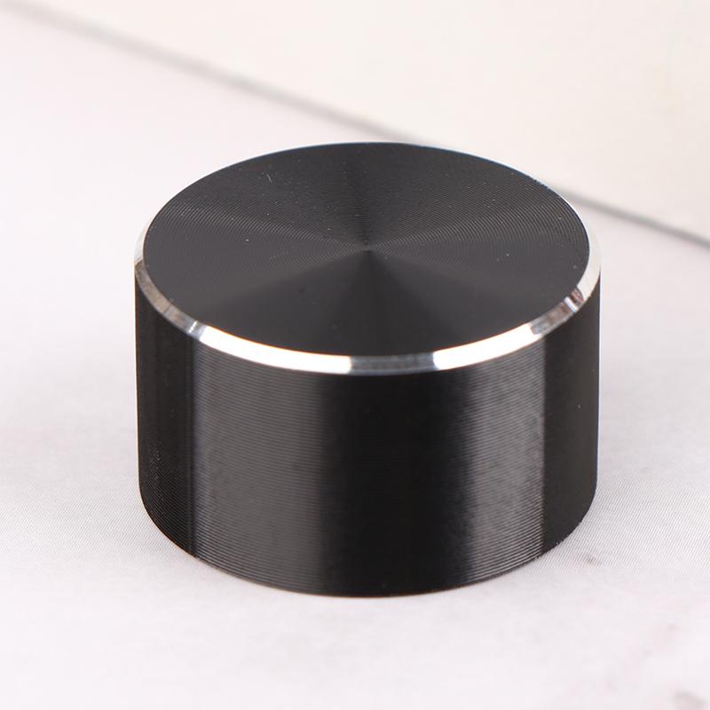1 Stück 22X12Mm 6Mm D-Typ Wellenloch Potentiometer Bedienknopf für Lautstärke Ton Knöpfe Schwarz