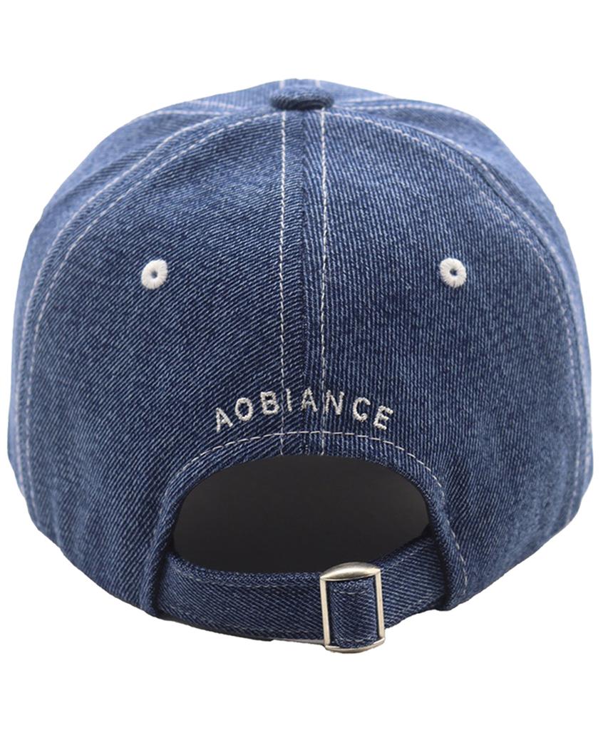 Aobieonseu Abac Denim Ball Cap (Dark Blue)