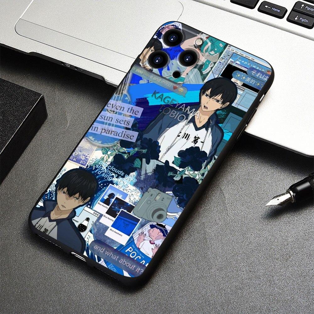 Husa pentru Apple iPhone XR 12 XS 14 7 8 Plus 11 X 13 Pro Max SE 6S Mini 5S SE2 6 5 Husa de telefon Haikyuu Volleyball Anime
