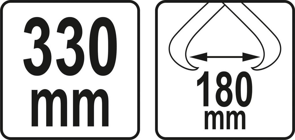 WOOD TRANSPORTING TONGUE 330 MM YT-79905 YATO