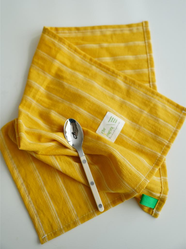 japanese Retro Stripe Tablecloth Placemats Table Mat Food Posing Background Cloth Insulation Pad Home Decoration Accessories