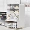 Transparent Desk Organizer Box Large Capacity Stationary Organizer Desktop Storage Drawers  School