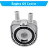 JDMON Náhradní chladič motorového oleje pro Kia Optima, Sorento, Sportage Hyundai Genesis Coupe, Santa Fe, Sonata Kompatibilní s 26410-2G000,