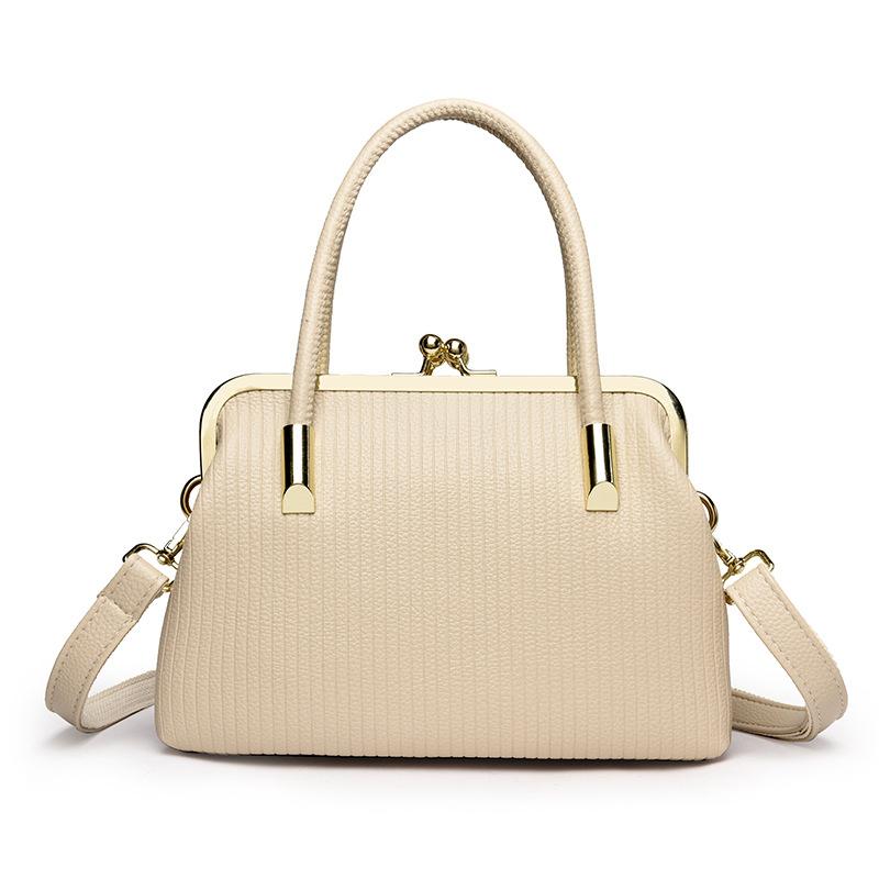 

Маленькая сумка Одноплечевая сумка Женская сумка Модная Ручная Простая и Простая с Клапаном Сумка-кроссбоди для Поездок белый