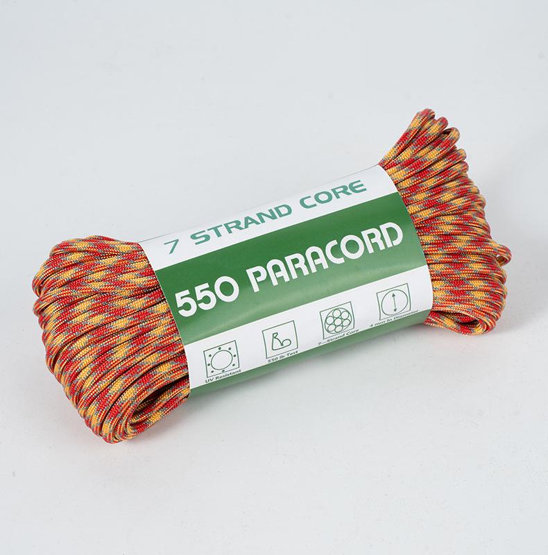 4mm 7 Strand Core 550 Polyester DIY Handmade Woven Bracelet Cord Jewelry Raw Material Keychain Phone Pendant Findings Nylon Rope