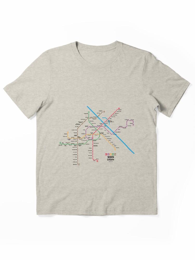 Metro WIEN U-Bahn Map Essential T-Shirt