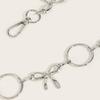 Light Luxury Retro Waist Chain Women'S Niche Texture Bow Metal Belt Chain Accessories Retro
