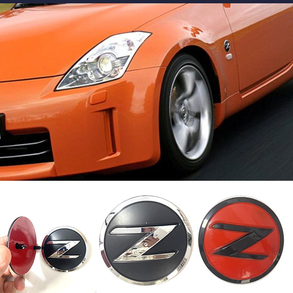 1pc Z Car 3D Emblem - Suitable for Nissan Fairlady Z33  350Z 370Z Side Body Rear Modification Badge