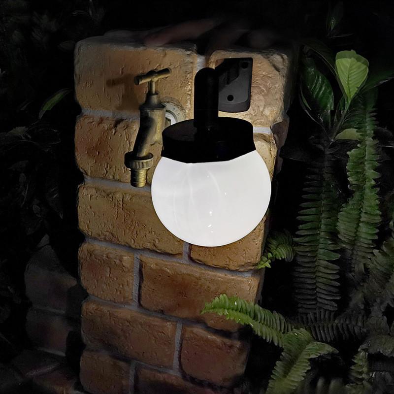Creative Globe-shaped Led Wall Lamp Modern Balcony Corridor Light Ip44 Certified