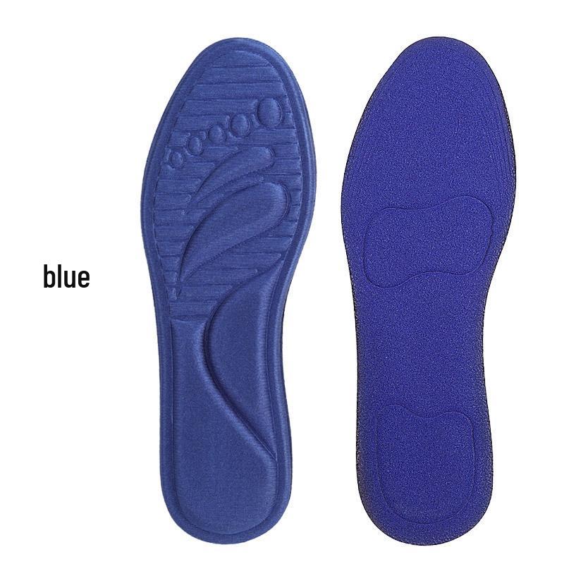 Elastic Shock-Absorbing Breathable Cuttable Sports Shoe Insoles
