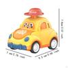 Friction Car for Kids, Cartoon Vehicle Early Learning And Play