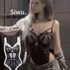 Sex Underwear Transparent Gathering Shapewear Onesie Suspenders Can Be Worn Outside Bra Set Lace Uniform Temptation