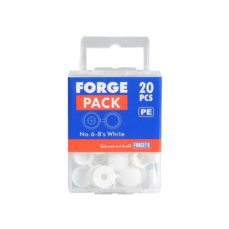 Forgefix Hinged Cover Caps, Bagged