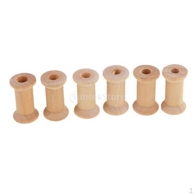 100/20 Pcs / Lot Empty Spools Wooden Sewing Thread DIY Tool