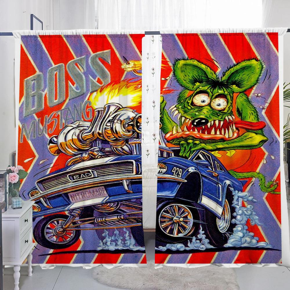 Fönster Köksgardiner för Vardagsrum 2 Delar Mörkläggningsgardiner Dörrgardin R-råtta F-fink Avskärmning Sovrumsdekoration Skugga