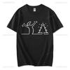 La Linea Cute Lineman Christmas Tree Tshirts Funny Men Women Cotton Clothing Vintage Unique Birthday Present Simple Casual Tops
