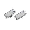 12V SMD Number Lamp For Jeep Grand Cherokee Compass Patriot Dodge Viper 2014-2017 Fiat 500 2Pcs LED Number License Plate Light