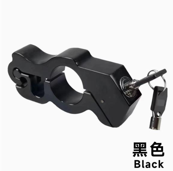 Anti-Theft Handlebar Lock for Motorcycle ATV Dirt Street Bike Bicycle Use синий