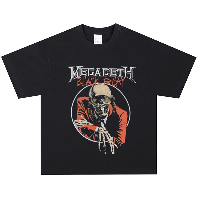 Megadeth T-Shirt, Soft Fabric Casual Daily Wear S