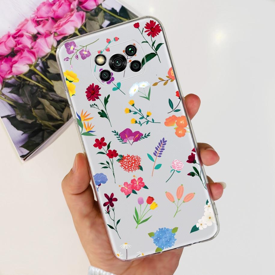 For Xiaomi Poco X3 Pro Phone Case Soft Silicon TPU Shockproof Coque For Poco X3 PocoX3 X 3 NFC Back Cover Bumper Astronaut Funda