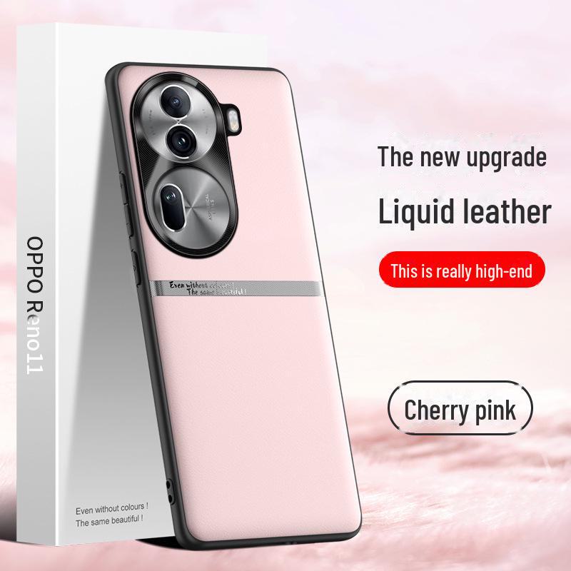 Liquid Leather Case for OPPO Reno11: Durable, Anti-Fall, Anti-Fouling Protective Cover