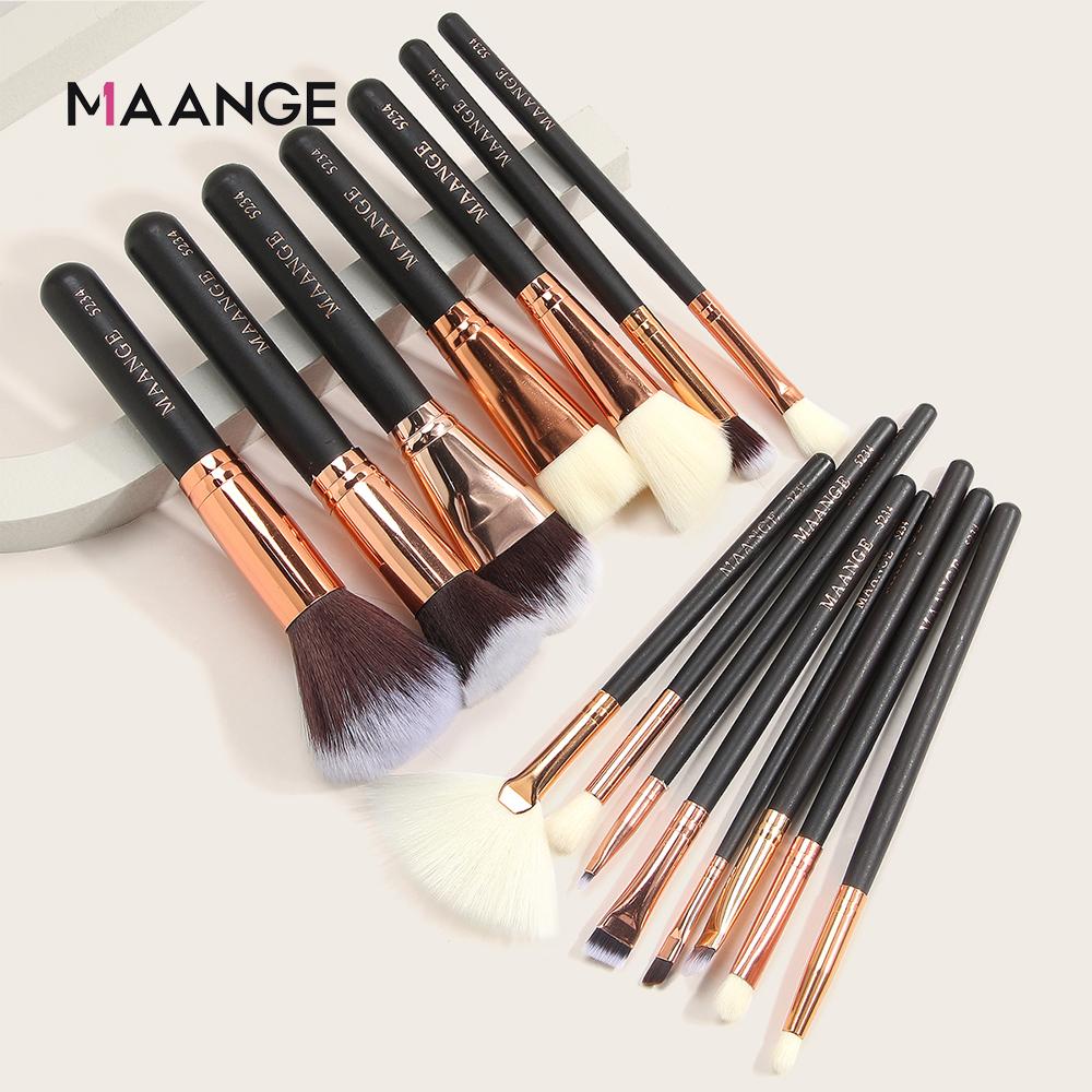 

15 шт., профессиональный набор кистей для макияжа, основа для растушевки теней для век, косметический инструмент для макияжа